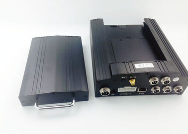বাস সিসিটিভি এইচডিডি মোবাইল DVR 4CH হার্ড ড্রাইভ H.264 কম্প্রেশন ফরম্যাট